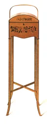 Geschilderde Satijnen Houten Werktafel, 1908