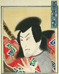 Blad uit Album van Acteurportretten, ca. 1790-1810