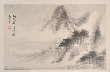 Landschappen op de manier van Song- en Yuan-meesters
