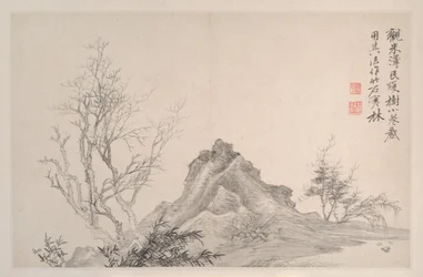 Landschappen op de manier van Song- en Yuan-meesters