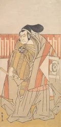 De Eerste Nakamura Nakazo in de Rol van Kudo Suketsune, waarschijnlijk 1775