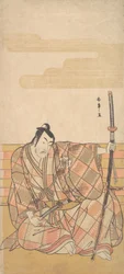 De vierde Matsumoto Koshiro als een samoerai, ca. 1782