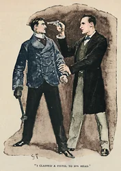 Ik hield een pistool tegen zijn hoofd, 1892