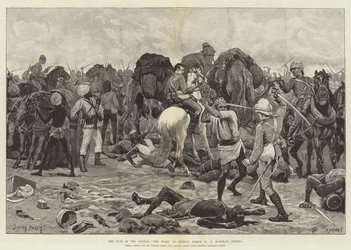 De Oorlog in de Soedan, het Gevecht van zondag 22 maart, bij McNeill