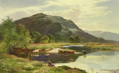Hoogland loch scène
