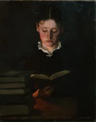 Lezende vrouw