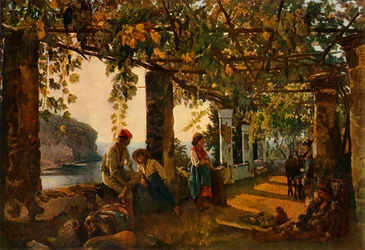 Een Terras aan de Zeekust - een Variatie