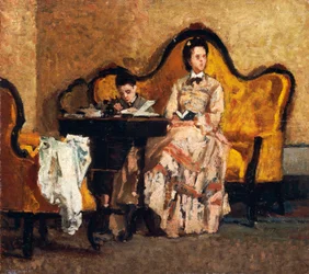 Huiswerk, door Silvestro Lega