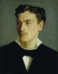 Portret van een jonge man, c.1855