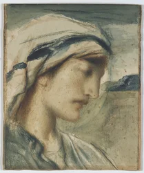 Figuur met hoofddoek