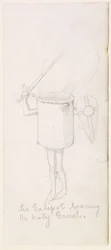 Sir Galipot met de heilige pap
