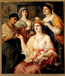 Het Toilet van een Romeinse Dame