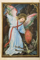 Folio uit een miniatuur Getijdenboek, gebruik van Rome, Brugge, 1530-35