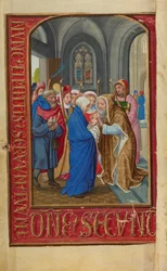 De presentatie in de tempel