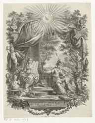 Minerva ontvangt een jongeman