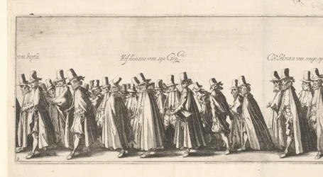De begrafenisstoet (plaat 3), 1615