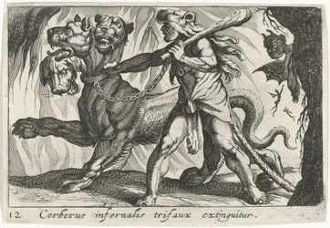 Hercules vangt Cerberus