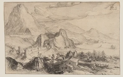 Bergachtig landschap