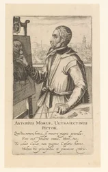 Portret van Anthonio Moro