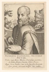 Portret van Hendrick van Cleef