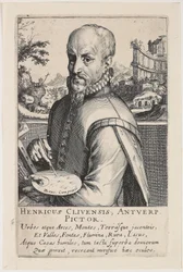 Portret van Hendrik van Cleef