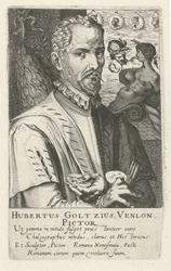 Portret van Hubert Goltzius