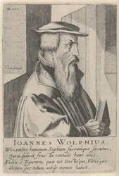 Portret van Johann Wolf