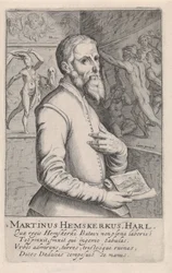 Portret van Maarten van Heemskerck