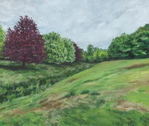 Richmond Park, 2018 (olieverf op doek)