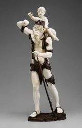 Oude Bedelaar die Kind Draagt, 1735-50