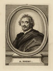 Portret van Simon Vouet