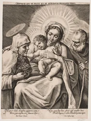 De Heilige Familie en St. Clara