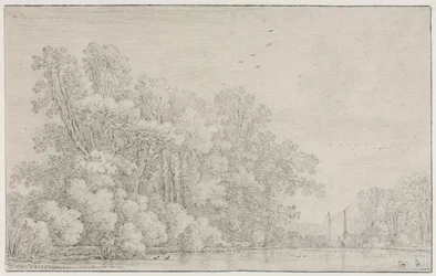 Rivierlandschap, c. 1650