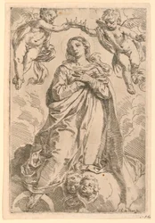 De kroning van de Maagd