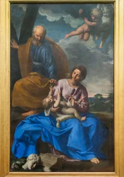 De Heilige Familie. De Rest op de Vlucht naar Egypte, ca.1640 (olieverf op doek)