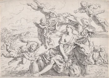 De Verkrachting van Europa, naar Reni, ca. 1636