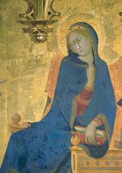 Annunciatie (tempera op hout)