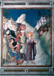 Sint Martinus doet afstand van zijn Wapens, 1312-1317