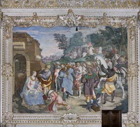 Aanbidding der Wijzen, Presbyterium, 1578-82