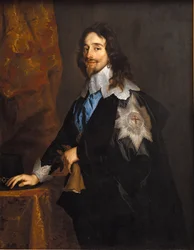 Portret van Koning Karel I van Engeland, Schotland en Ierland 1600-1649