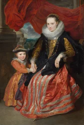 Susanna Fourment en haar dochter