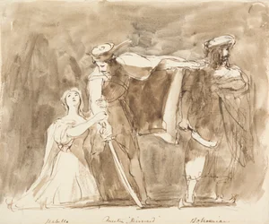 Scène uit Quentin Durward
