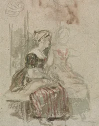 Studie voor "De Penny Bruiloft"
