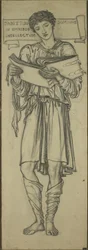 Timotheüs (Cartoon voor het oostelijke raam van de Lady Chapel)