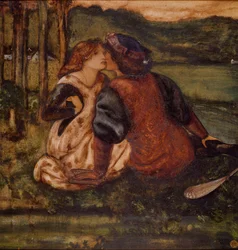 Een idylle, midden-late 19e eeuw