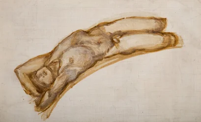 Rad van Fortuin - Mannelijk Naakt - Naaktstudie van een Slaaf, 1882