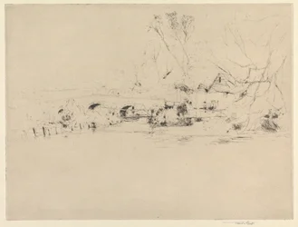 Oude Molen aan de Wandle, bij Mitcham