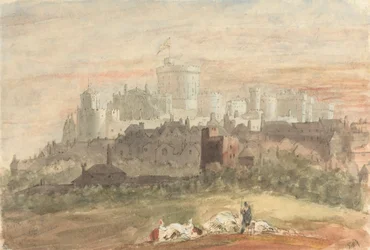 Een Capriccio van Windsor Kasteel