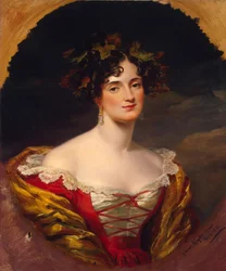 Portret van gravin Sofia Kisseleff 1801-1875, geboren Potocka, 1831