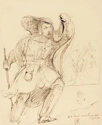 Studies voor een Scène uit Dante